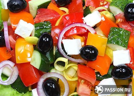 Görög saláta - egyszerű receptek
