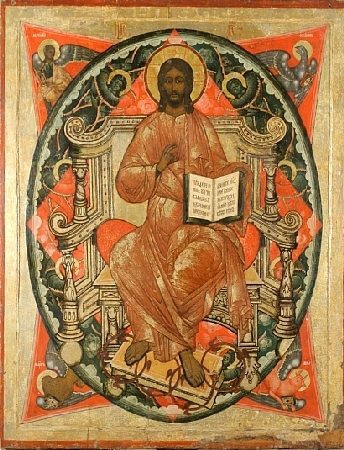 Az ikonok a ikont mágikus fény Krisztus feltámadásának, Easter Icon kimeríthetetlen csésze Icon Semistrelnaya