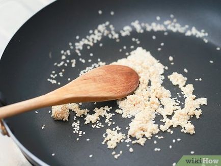 Hogyan megsütjük a szezámmag (mag) Hogyan megsütjük a szezámmag