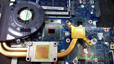 Hogyan szét és tisztítsa meg a port a laptop acer e1-531g (zöld) Hogyan szét és tisztítsa meg a port a laptop acer e1-531g