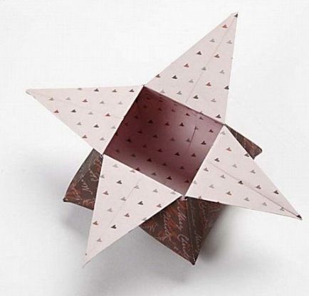 Hogyan készítsünk egy kosár papír origami technikával, saját kezűleg