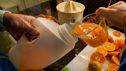 Hogyan vehetik mandarin gyümölcslé származó mandarint, hogy a test (do) Hogyan vehetik mandarin gyümölcslé mandarint a szervezet számára