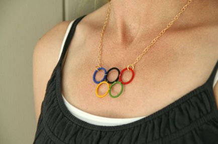 Hogyan olimpiai gyűrűk a kezüket
