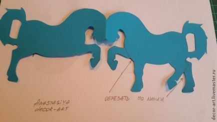 Hogyan készítsünk egy fészket egy játék ló papírból készült - online tanfolyamok