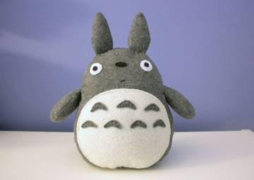 Hogyan kell varrni egy kitömött játék Totoro saját kezűleg