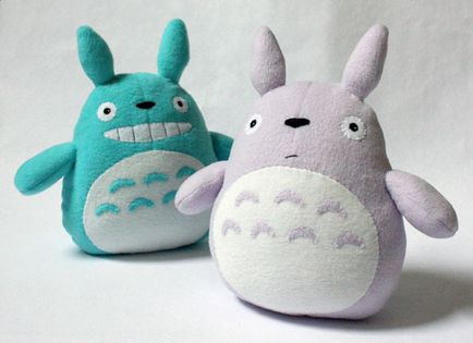 Hogyan kell varrni egy kitömött játék Totoro saját kezűleg