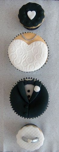 Hogyan lehet díszíteni cupcakes esküvőre