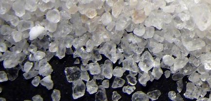 Hogyan növekszik egy kristály só, a master class