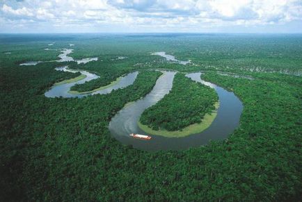 Amennyiben folyik az Amazonas folyó delta és egyéb