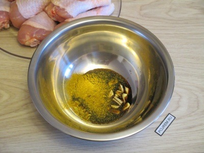 Csirkecomb a sütőben - lépésről lépésre recept, hogyan kell főzni fotókkal