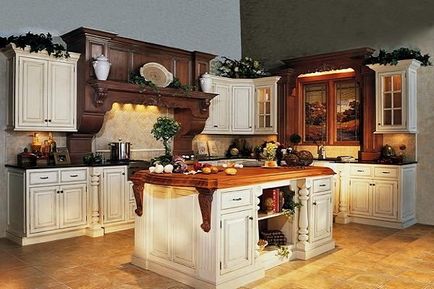 Kitchen egy retro stílusú (konyhai retro stílus) Kitchen egy retro stílusban