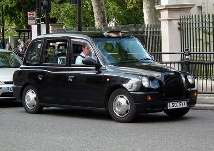 London taxi történet a márka