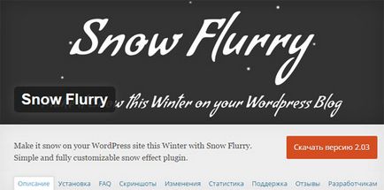 Top hó plugins wordpress oldalon