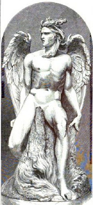 Lucifer Liege rejtély egyik legszebb szobrok a bukott angyal
