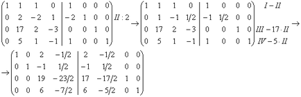 elemi transzformációs eljárás (Gauss-Jordan gauss és felkutatására, az inverz mátrixok) (Módszerek) elemi transzformációs eljárás (Gauss-Jordan gauss és felkutatására, az inverz mátrixok)