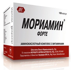 Моріамін форте - інструкція із застосування, показання, дози, аналоги