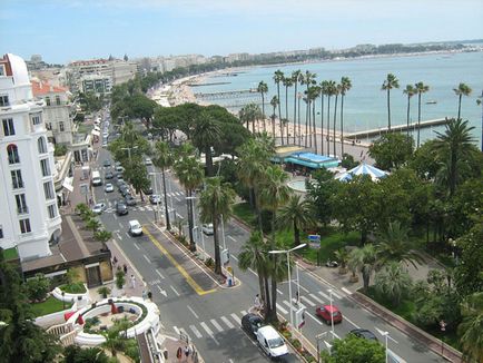 La Croisette, Cannes, Franciaország leírás, fényképek, amely a térképen, hogyan juthat