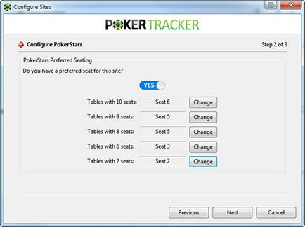 Konfigurálása PokerTracker 4 PokerStars