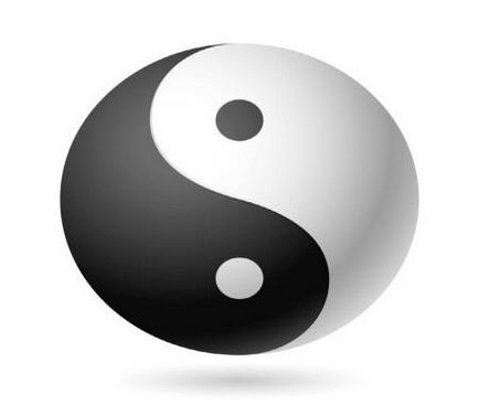Feszített mennyezetek yin yang fotó orientális stílusban tervezés