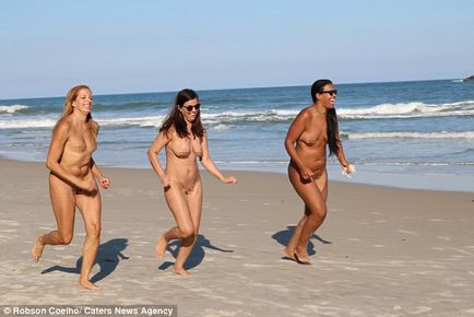 Nudisták rendeztek „meztelen” olimpiai játékok a strandon, Rio de Janeiro (fénykép 9) és szórakoztató portál