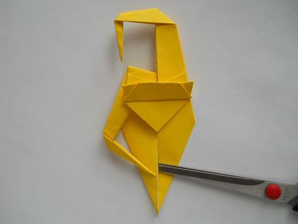 Monkey origami, hogyan lehet egy majom kifogyott a papír