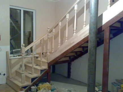 Étkezés, fém keret lépcső fa saját kezűleg, camstroy (saját) Étkezés, fém keret lépcső fa saját kezűleg, camstroy