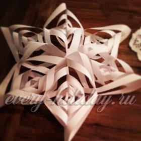 Origami papír az új évben a kezüket, a rendszer