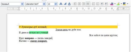 Alapvető módszerek dolgozó LibreOffice Writer
