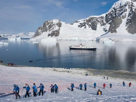 Jellemzők utazik az Antarktiszra