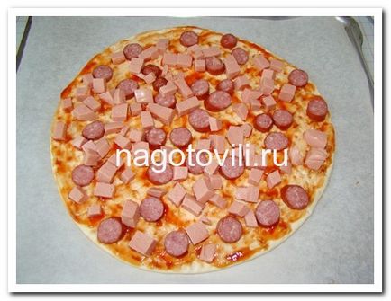 Pizza a pizza kéreg