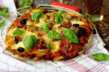 Pizza kaprichoza (pizza Capricciosa) picantecooking