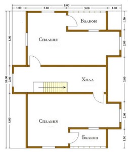 Hajlam földszintes és kétszintes faház egy bárban 8x8, 8x10, 6x9, 9x9, 8h12