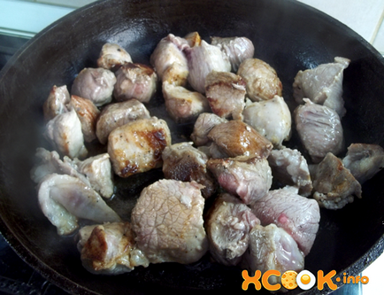 Mártással sertés - finom és egyszerű recept lépésről lépésre képek (szósz Sertés lépésről lépésre recept fotókkal) Mártással sertés - finom és egyszerű recept lépésről lépésre fotók