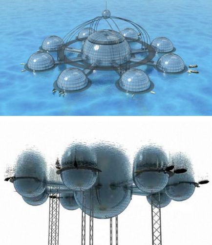Víz alatti városok 12 sci-fi és voplotimyh ötletek (tengeri cikk) Víz alatti városok 12 sci-fi és voplotimyh ötletek
