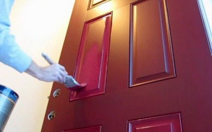 Festés fából készült ajtó a kezét, szép és jobb videó bemutató