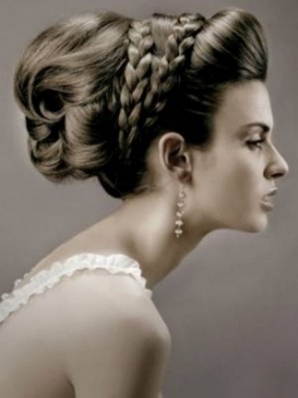 Menyasszony frizura a görög stílusban