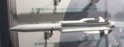 Nagy sebességű anti-sugárzás rakéta Kh-31pd 
