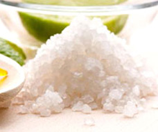 Receptek a só cserjések a bőrradír test bőre