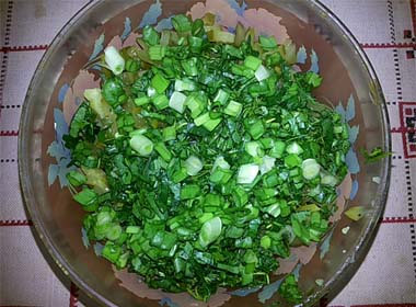 Receptek finom és egyszerű saláta túrós