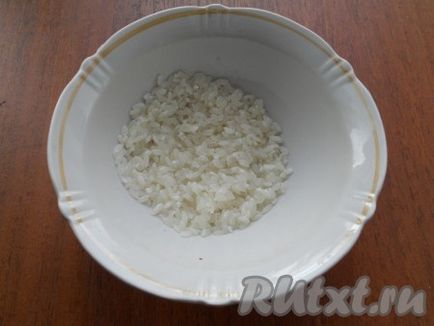 Rice leves hússal és burgonyával - recept fotókkal