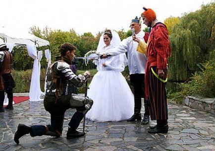 Knight esküvője - előkészítés és képek