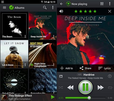 A legjobb zenelejátszó az Android 2017, ami jobb