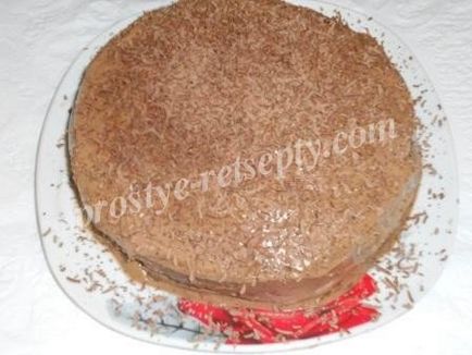 A legegyszerűbb torta gyorsétterem otthon recept egy fotó