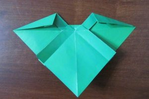 Hozzáteszi dekoratív íj origami rendszerek