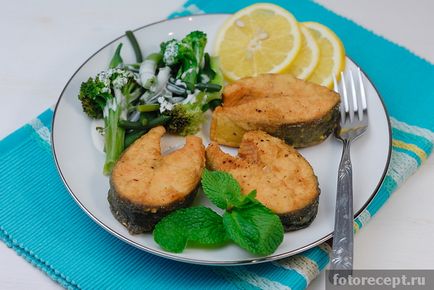 Juicy grillezett hal, ropogós, egyszerű receptek