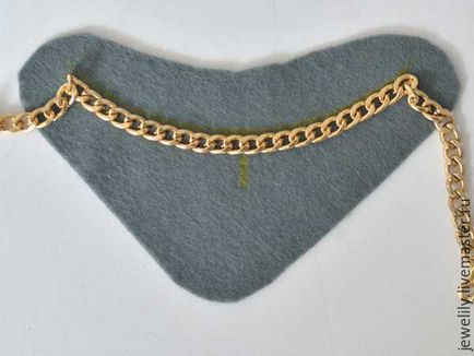 Hozzon létre egy elegáns nyaklánc egy lánc - Fair Masters - kézzel készített, kézzel készített