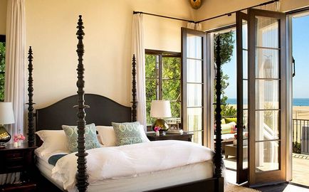 Hálószoba, mediterrán stílusú, luxus és kényelem