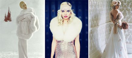 Esküvői pelerin - népszerű modell kombinációja lehetőséget, hogy a ruha a menyasszony fotók