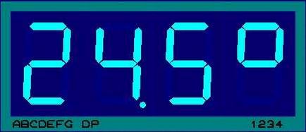 Hőmérő (hőmérő) a mikrokontroller pic16f628a