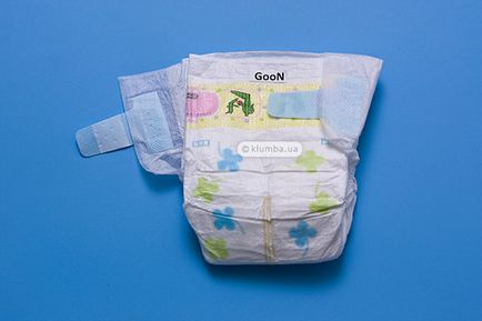Tesztelés japán pelenkák néz ki, mint bandita pelenka (eldobható) Tesztelés japán pelenkák néz ki, mint bandita pelenkák